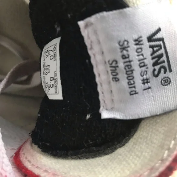 Women 8.5 Skateboarding Vans - Picture 3 of 4